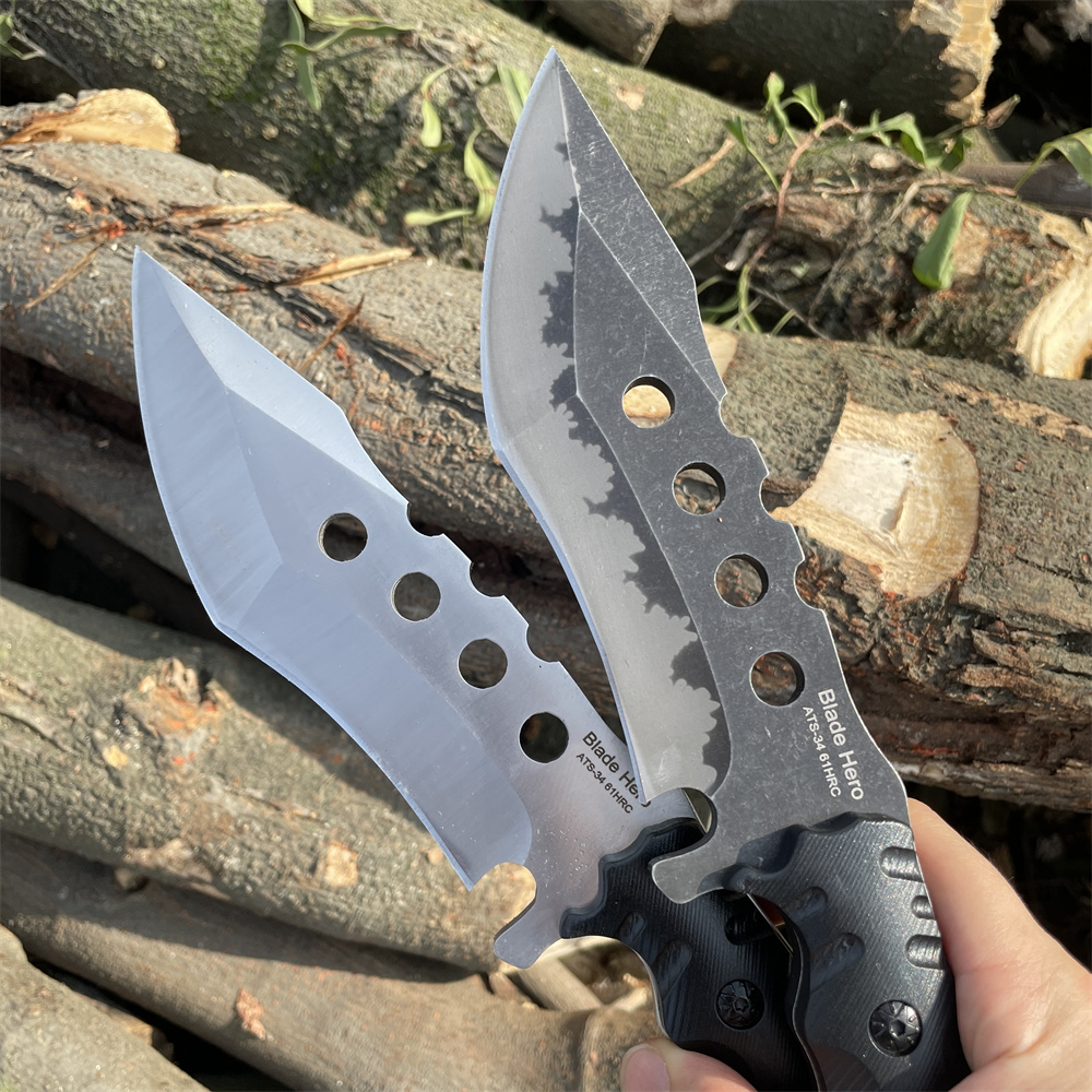 Full-tang High Quality ATS-34  - Dive Knife Titanium recension och pris