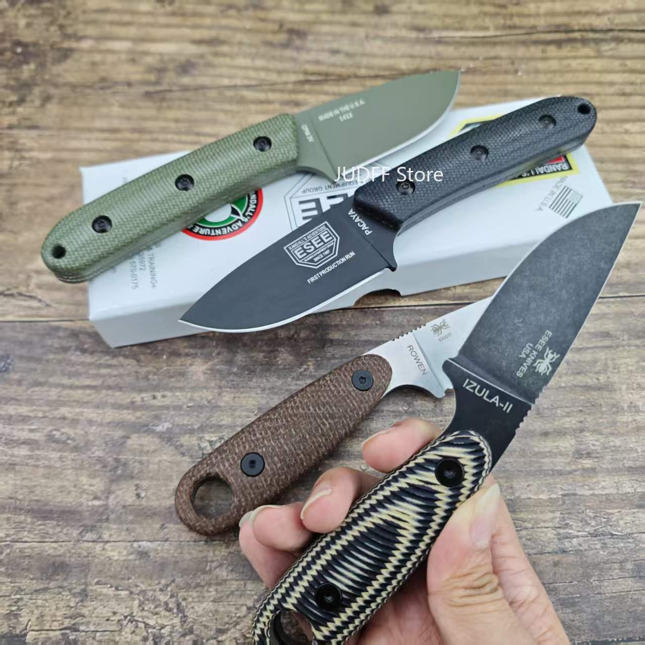 ESEE IZULA/ PACAYA Outdoor Fix - Dive Knife Titanium recension och pris