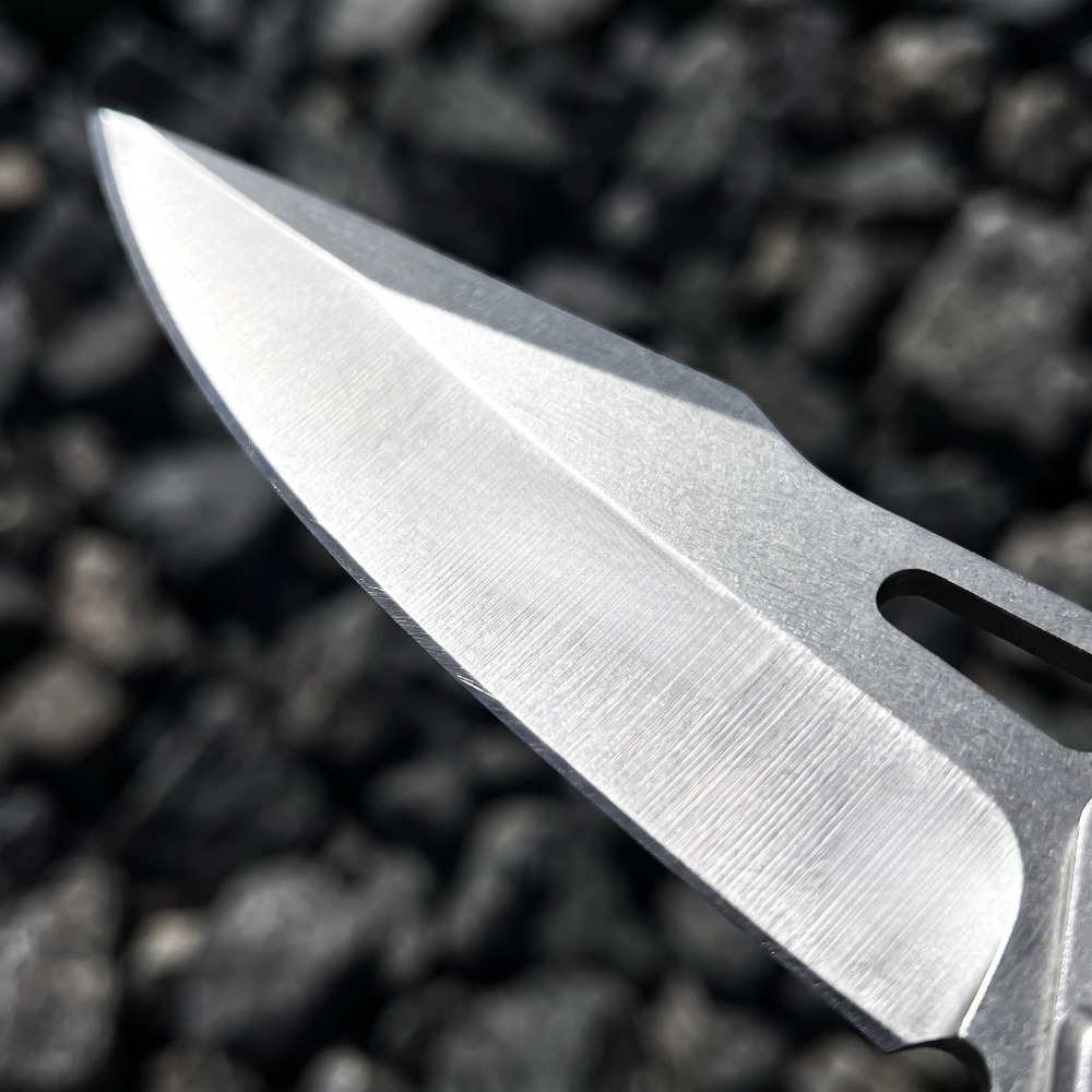 High Hardness Folding Pocket K - Dive Knife Titanium recension och pris