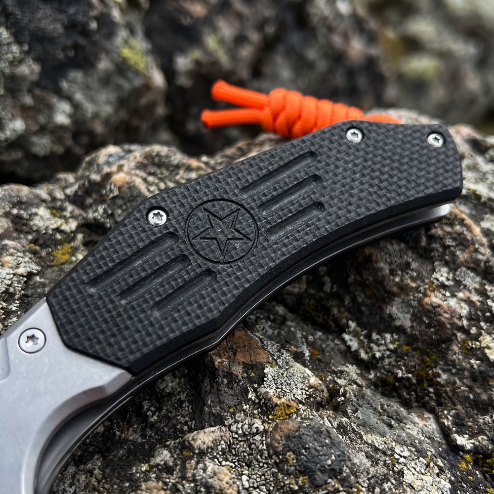 High Hardness Folding Pocket K - Dive Knife Titanium recension och pris